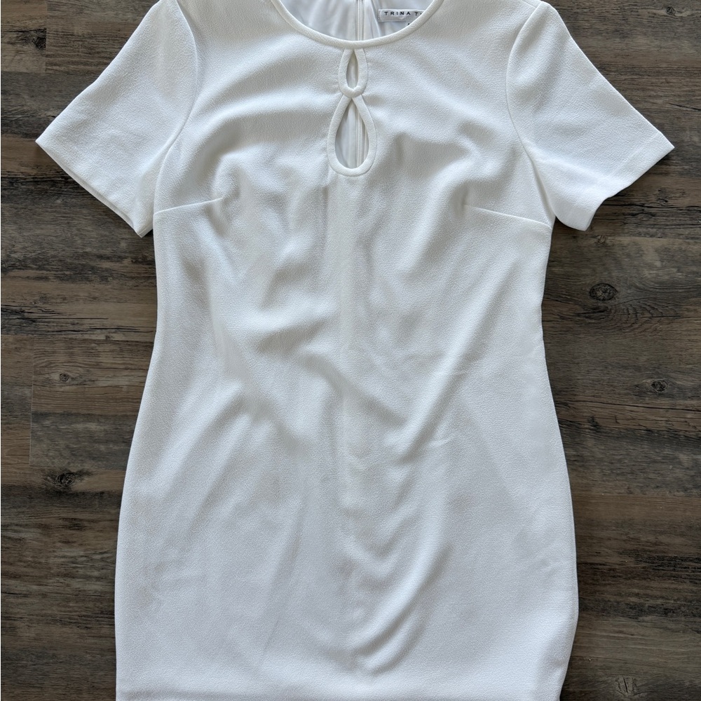 Trina Turk White Shift Dress